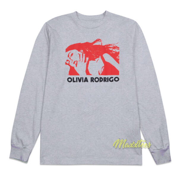 Olivia Rodrigo Guts Silhouette Long Sleeve Shirt