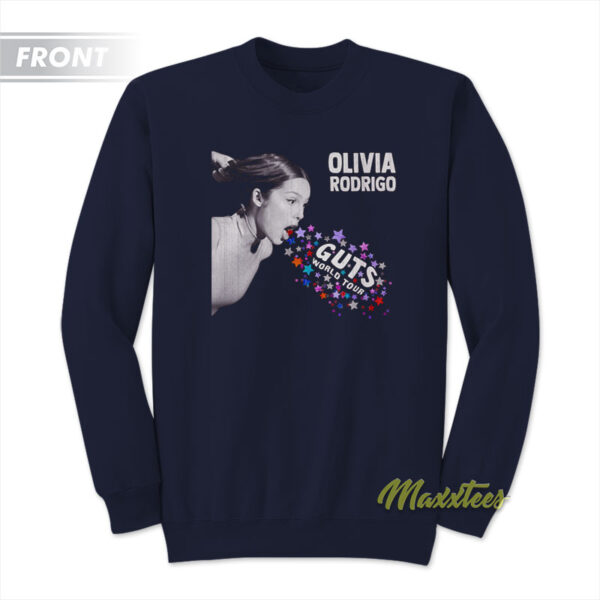 Olivia Rodrigo Spills Her Guts Tour Sweatshirt