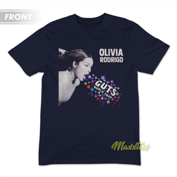 Olivia Rodrigo Spills Her Guts Tour T-Shirt