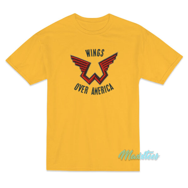 Paul McCartney And Wings Over America Logo T-Shirt