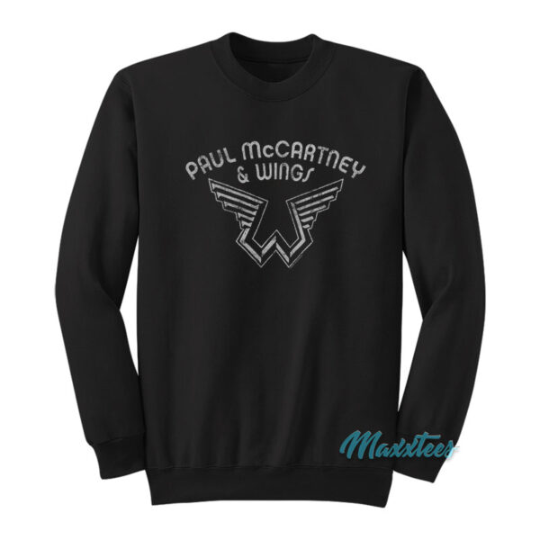Paul McCartney And Wings Sweatshirt