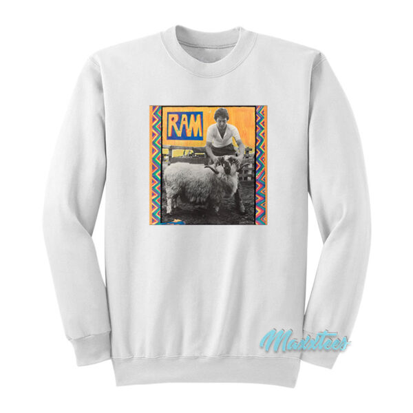 Paul McCartney Ram Album Cover Sweatshirt