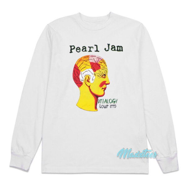 Pearl Jam Vitalogy Tour 1995 Long Sleeve Shirt