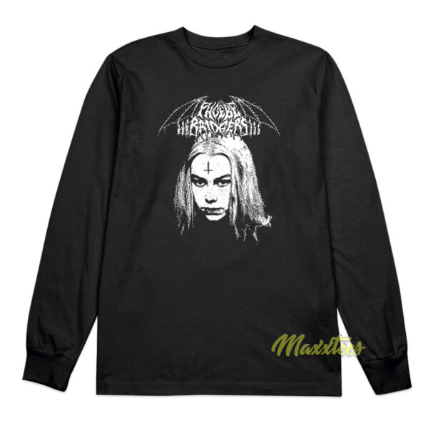 Phoebe Bridgers Gothic Metal Long Sleeve Shirt