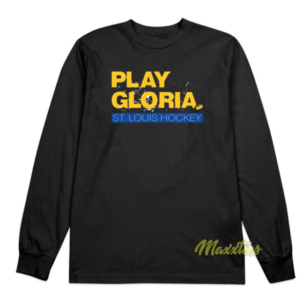 Play Gloria St Louis Hockey Long Sleeve Shirt