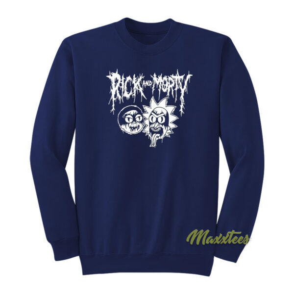 Rick and Morty Metal Sweatshirt