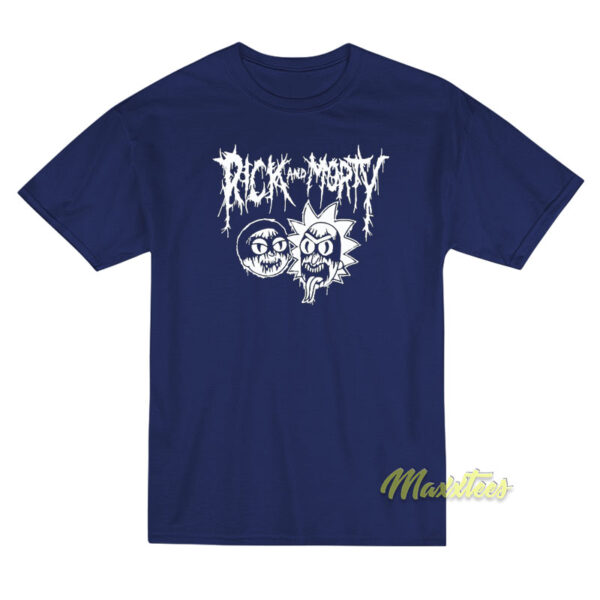 Rick and Morty Metal T-Shirt