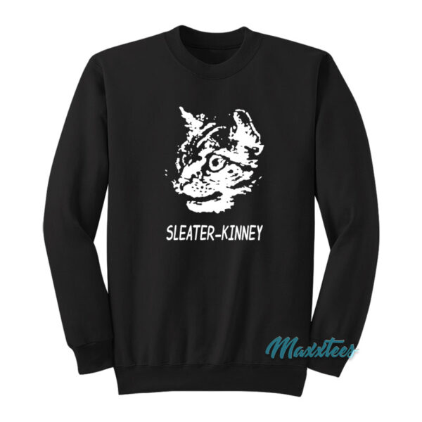 Sleater-Kinney Cat Sweatshirt