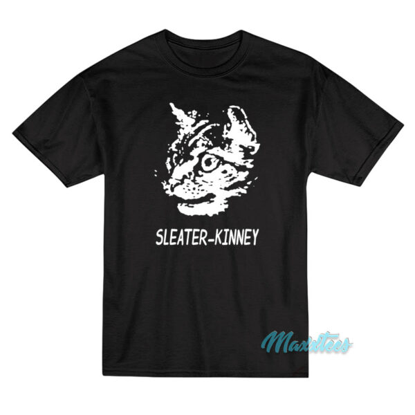 Sleater-Kinney Cat T-Shirt