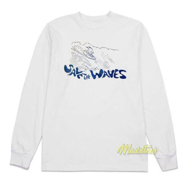 Snoopy Save The Waves Long Sleeve Shirt
