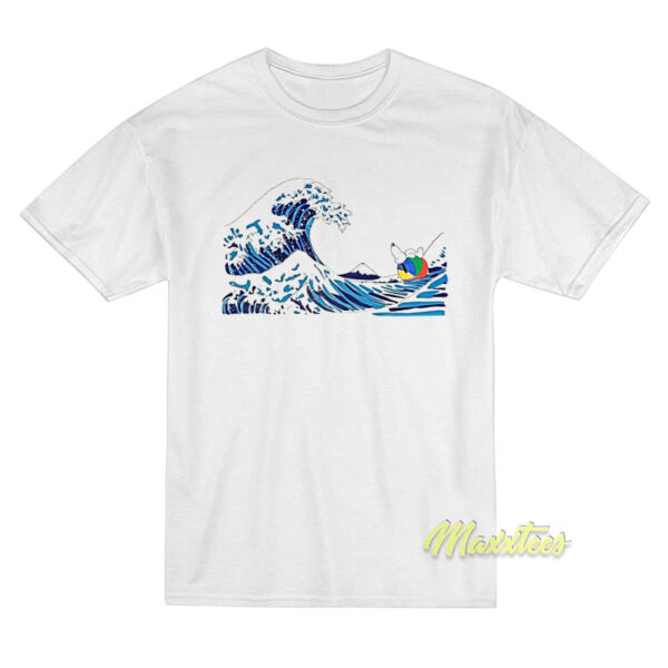 Snoopy Wave Beachball T-Shirt