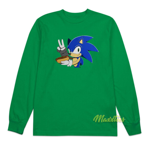 Sonic chil Dog Long Sleeve Shirt