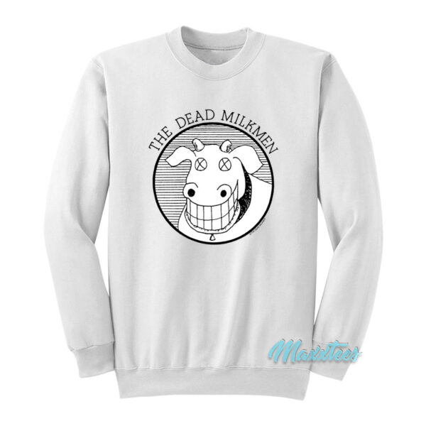 Dead Milkmen Cow Logo Sweatshirt