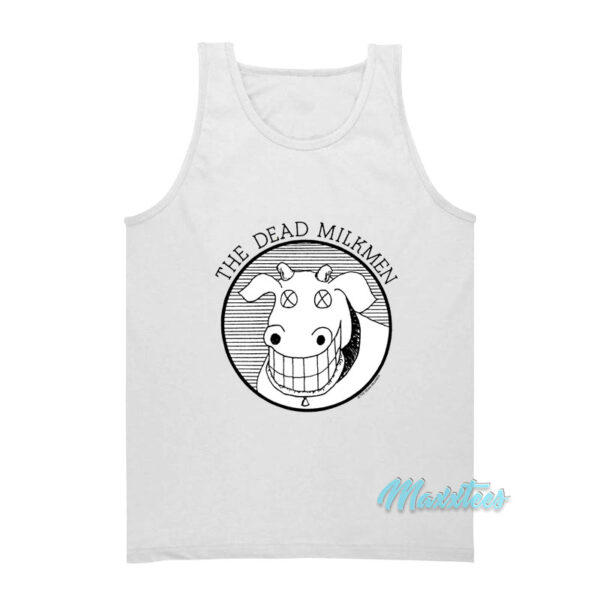 Dead Milkmen Cow Logo Tank Top