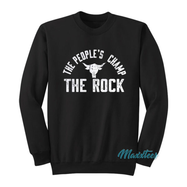 The People's Champ The Rock Sweatshirt