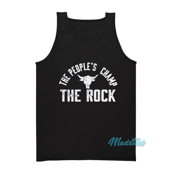 The People's Champ The Rock Tank Top