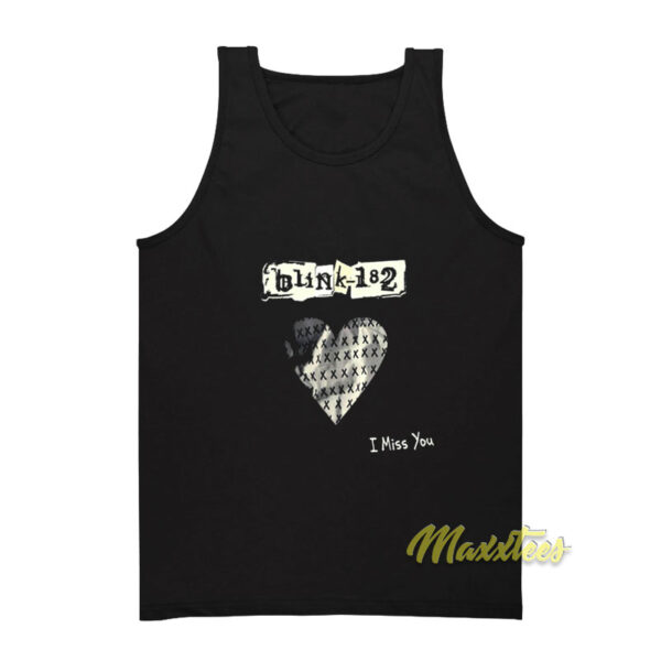 Blink 182 I Miss You Tank Top