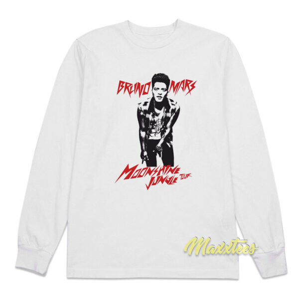 Bruno Mars The Moonshine Jungle Long Sleeve Shirt