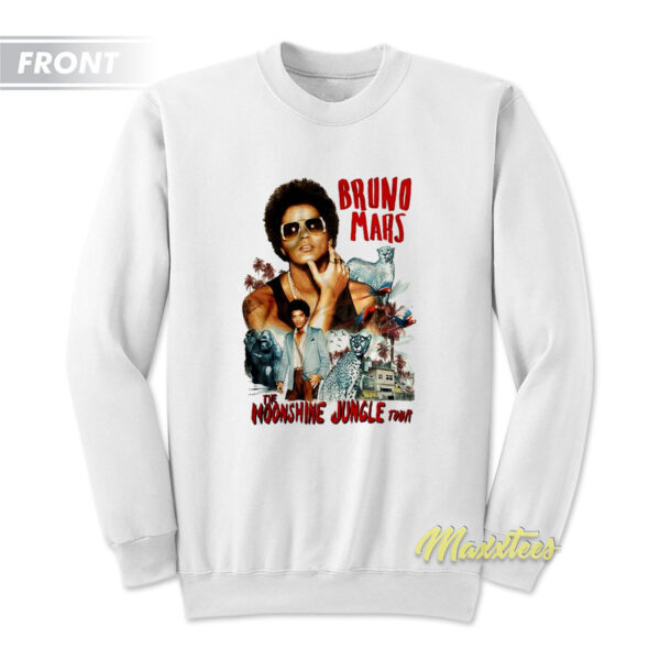 Bruno Mars The Moonshine Jungle Tour Sweatshirt