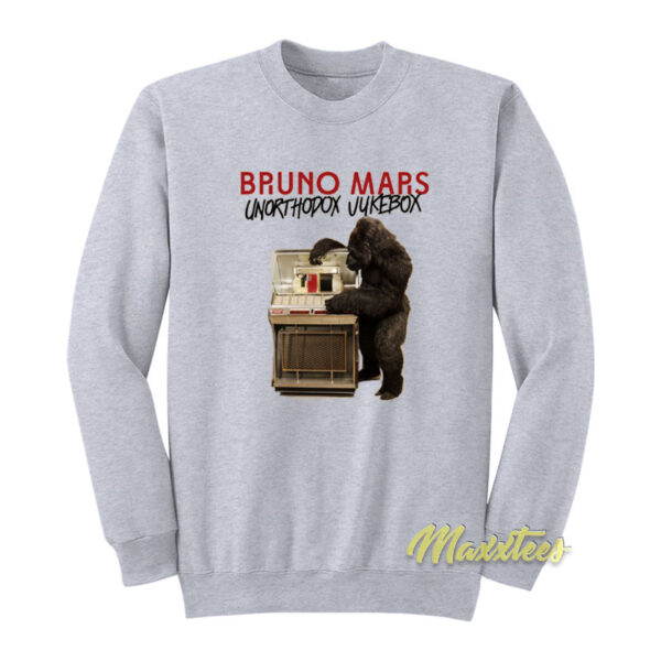 Bruno Mars Unorthodox Jukebox Sweatshirt