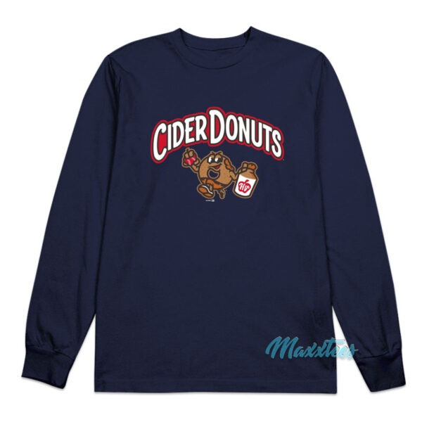 Cider Donuts Scented Long Sleeve Shirt
