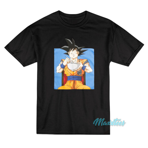 Dragon Ball Super Goku Eating Ramen T-Shirt