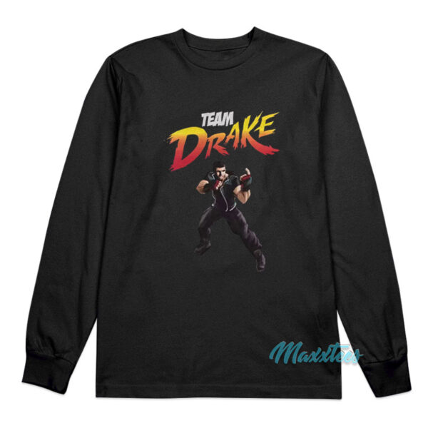 Drake vs Lil Wayne Team Drake Long Sleeve Shirt