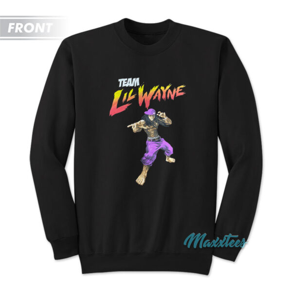 Team Lil Wayne Drake vs Lil Wayne Sweatshirt