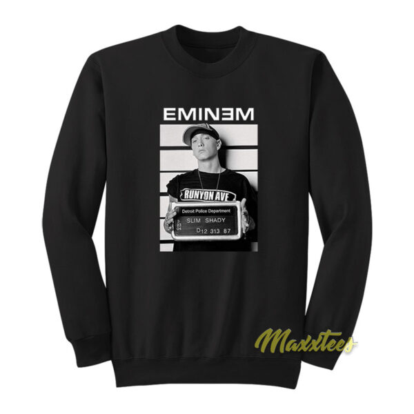 Eminem Mugshot Sweatshirt