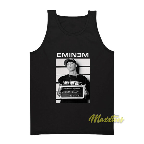 Eminem Mugshot Tank Top