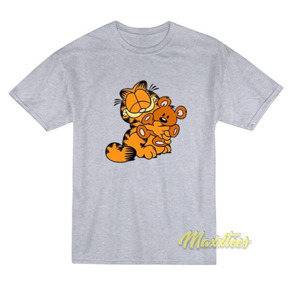 Garfield Hug Teddy Bear T-Shirt