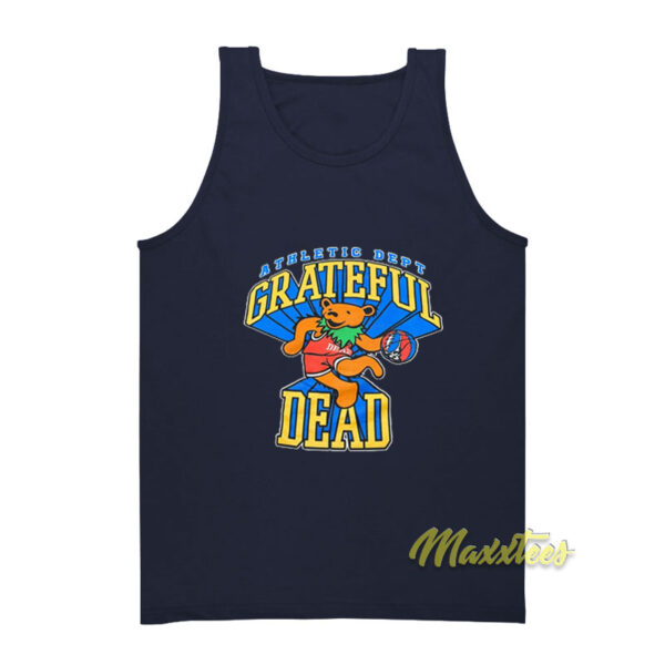 Grateful Dead Bears Dribbling Basketball Tank Top