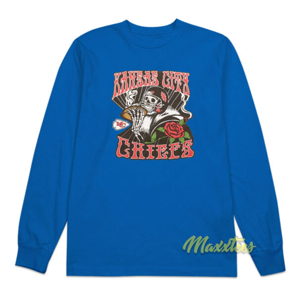 Grateful Dead Kansas City Chiefs Long Sleeve Shirt