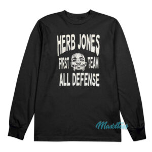 Herb Jones First Team All Defense Long Sleeve Shirt