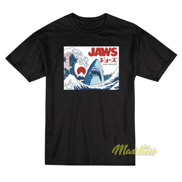 Jaws Shark Wave Boys T-Shirt