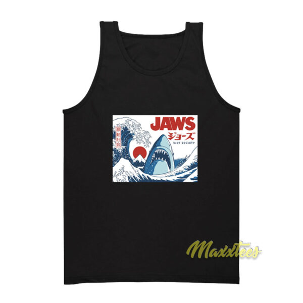 Jaws Shark Wave Boys Tank Top