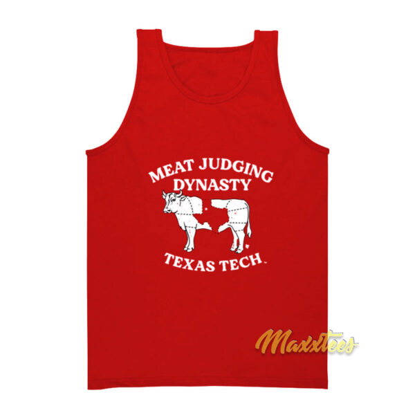 Meat Judging Dynasty Texas Tech Tank Top