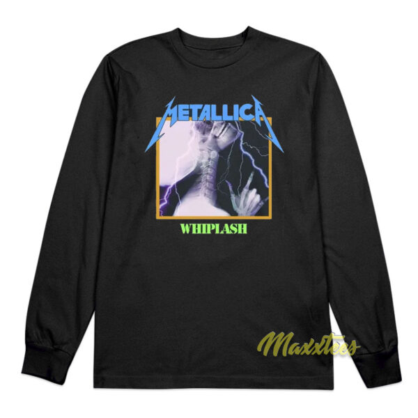Metallica Whiplash X-Ray Long Sleeve Shirt