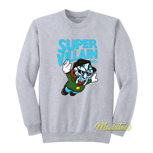 Mf Doom Super Villain Mario Bros Sweatshirt