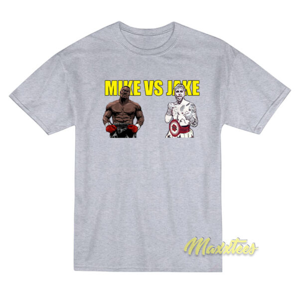 Mike Tyson vs Jake Paul T-Shirt