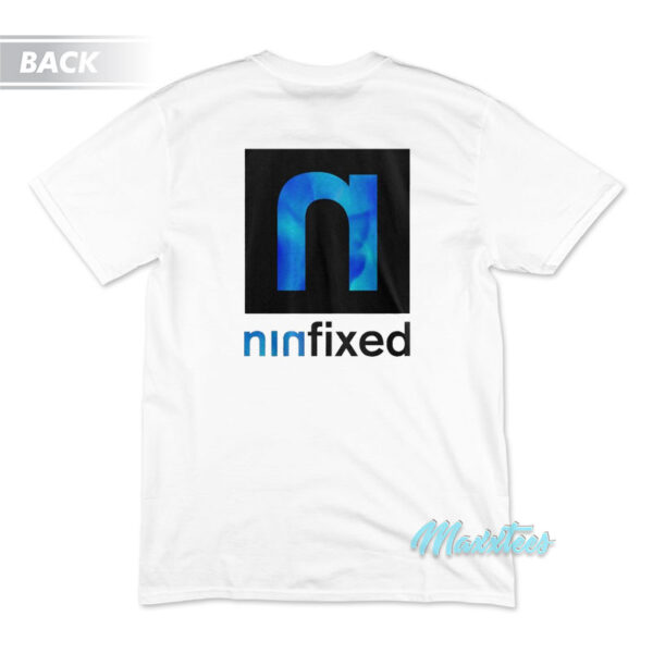 Nine Inch Nails NIN Broken NIN Fixed T-Shirt