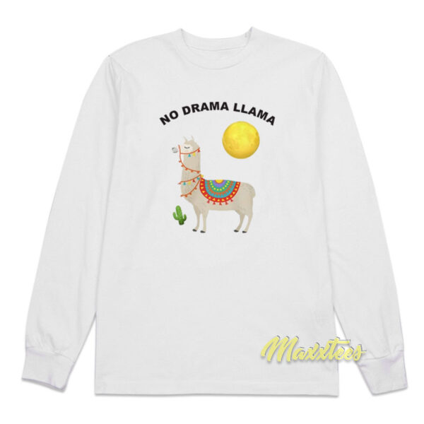 No Drama Llama Long Sleeve Shirt