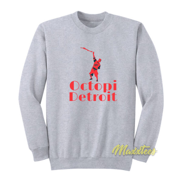 Octopi Detroit Red Wings Sweatshirt