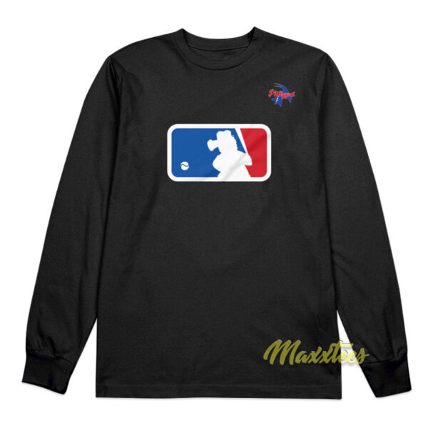 Phillygoat Major Baseball Long Sleeve Shirt