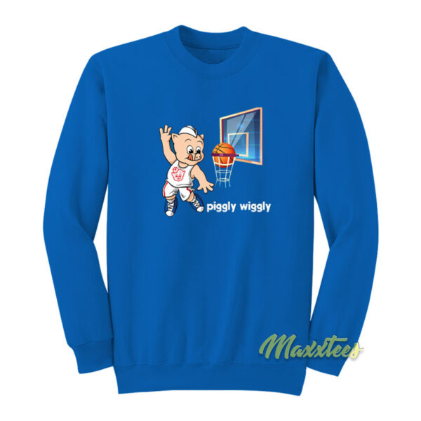 Piggly Wiggly Basketball Sweatshirt