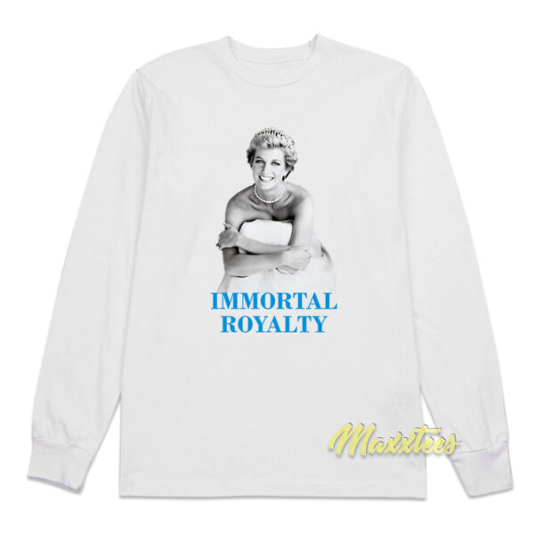 Princess Diana Immortal Royalty Long Sleeve Shirt