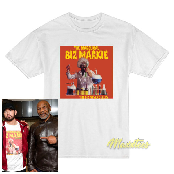 The Diabolical Biz Markie The Biz Never Sleeps T-Shirt