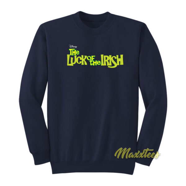 The Luck Of The Irish Disney Sweatshirt
