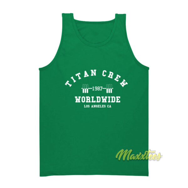 Titan Crew Worldwide 1987 Tank Top
