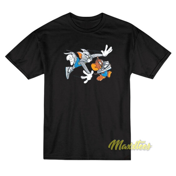 Tom and Jerry Air Jordan T-Shirt